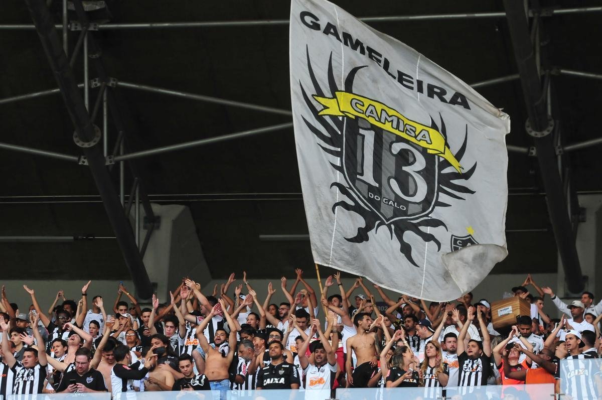 Torcida do Atltico esteve presente no Mineiro, no clssico contra o Cruzeiro