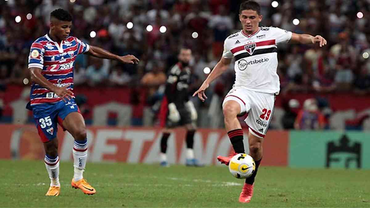 São Paulo empata com Fortaleza e perde chance de entrar no G4 do Brasileiro  - Superesportes