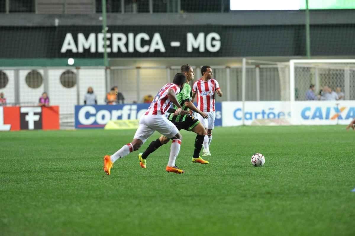 Amrica e Nutico se enfrentaram, no Independncia, pela 20 rodada da Srie B do Brasileiro