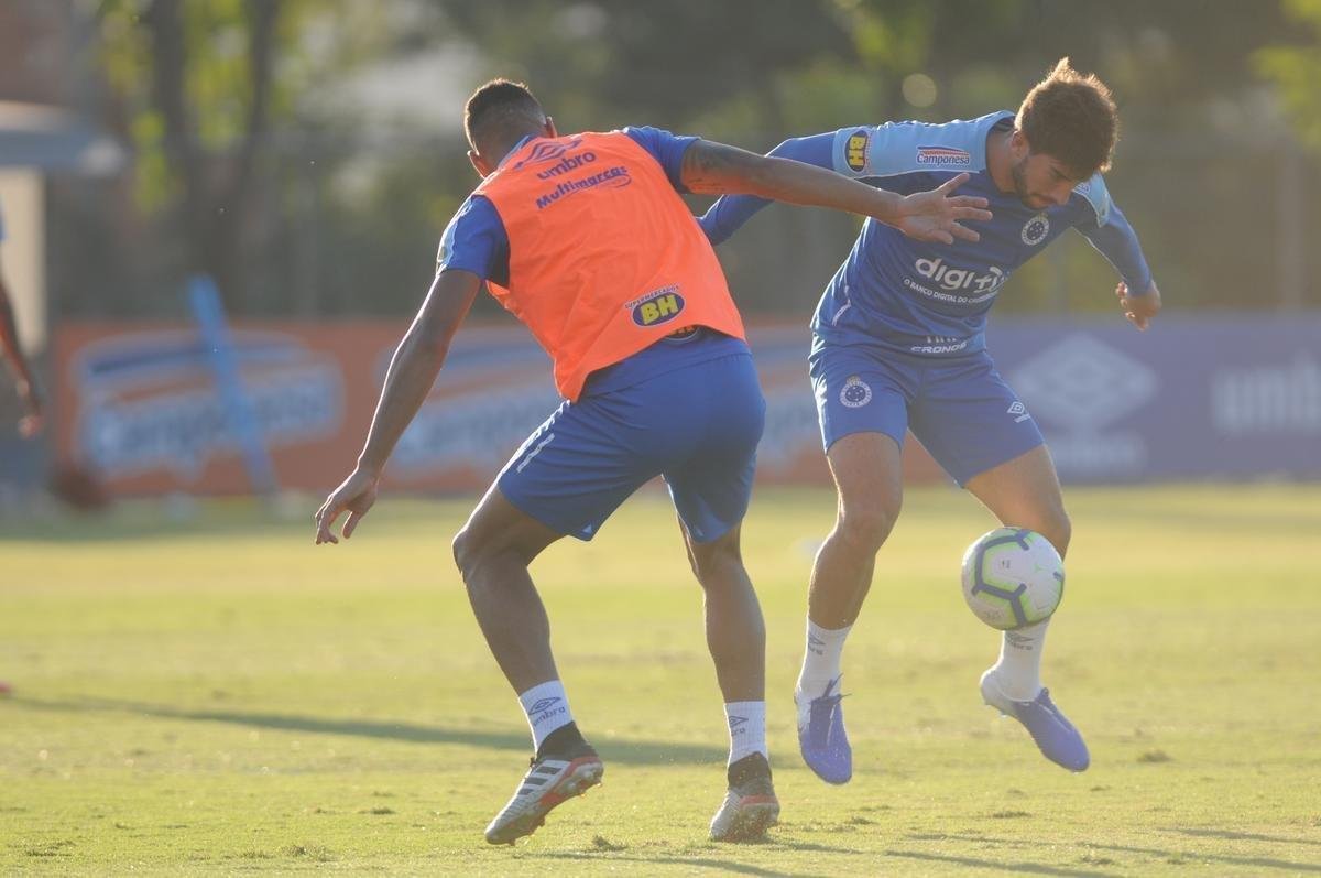 Cruzeiro se prepara para enfrentar o Fluminense, nesta quarta, s 19h15, no Mineiro