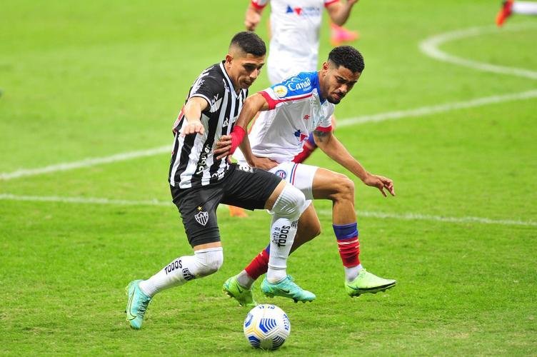 Imagens do confronto entre Atltico e Bahia, vlido pelas oitavas de final da Copa do Brasil 2021