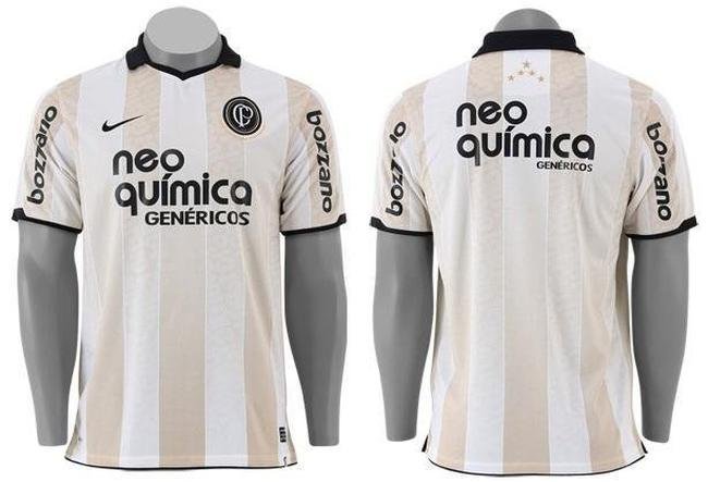 Em 2010, o Corinthians lanou a camisa do centenrio inspirada no primeiro uniforme do time do Parque So Jorge 