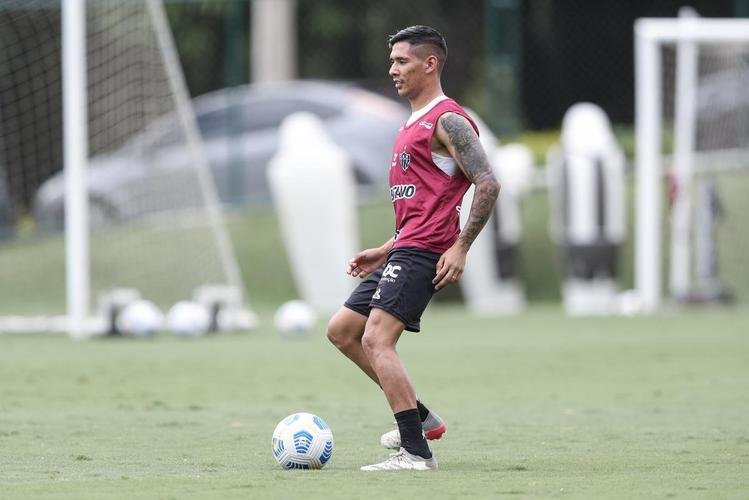 Treinamento do Atlético neste sábado, após o título brasileiro