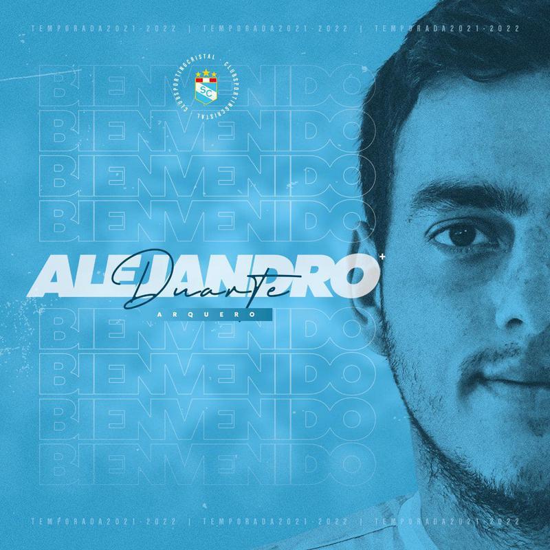 Alejandro Duarte, goleiro (Sporting Cristal, do Peru)
