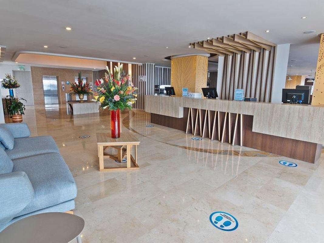 Fotos do Sonesta Hotel, local em que o Amrica est hospedado em Ibagu, na Colmbia, para enfrentar o Tolima, pela Copa Libertadores