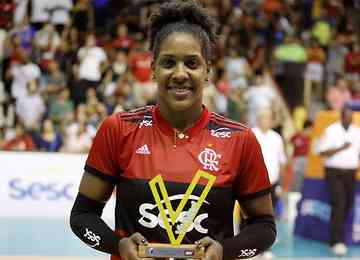 Ponteira, que disputou Jogos de Tóquio pela República Dominicana, foi um dos destaques da Superliga passada com a camisa do Flamengo