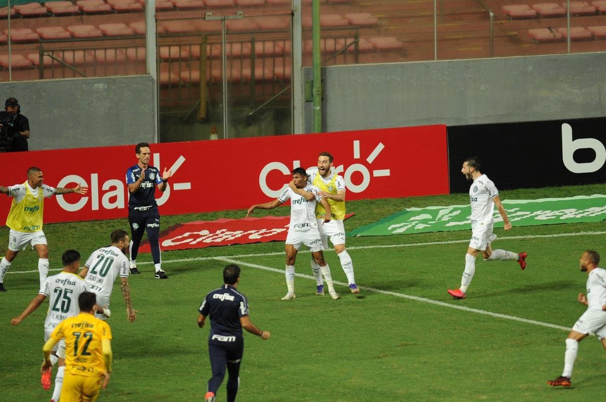 Fotos do jogo de volta da semifinal da Copa do Brasil, entre Amrica e Palmeiras, no Independncia, em Belo Horizonte (30/12/2020)