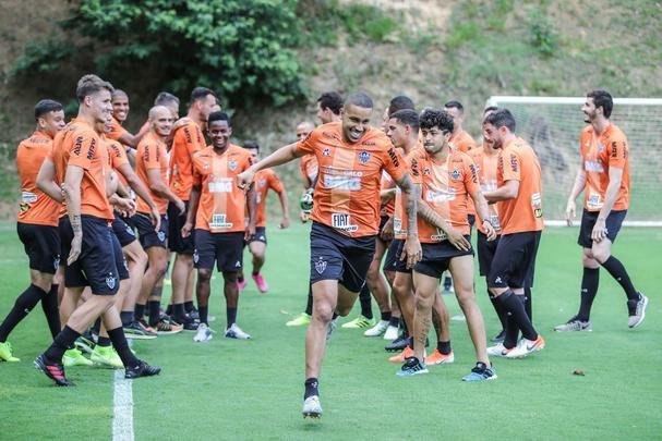 Veja fotos do jogo-treino do Atlético com o time sub-20