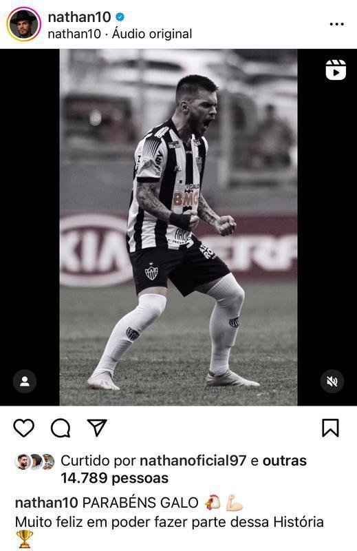 Jogadores e ex-atletas do Atltico mandaram mensagens ao clube pelo aniversrio de 115 anos.