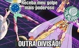 Torcedores rivais fazem memes com o rebaixamento celeste