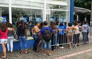 Torcedoras marcaram presena em grande nmero no Barro Preto