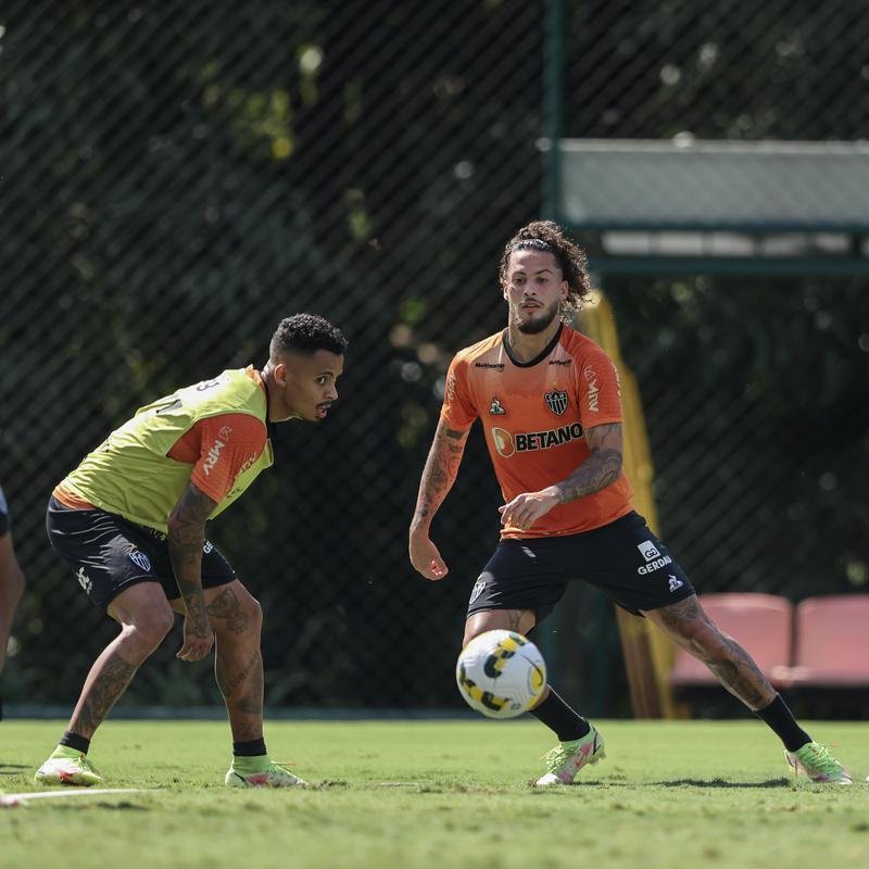 Fotos do treino do Atltico neste domingo