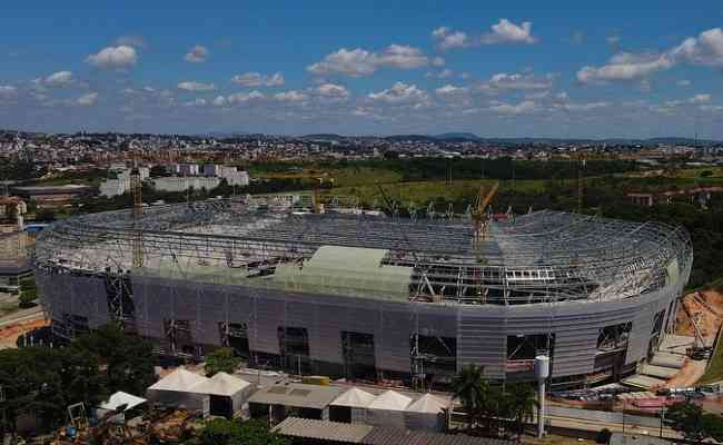 Atlético espera finalizar obras do estádio ainda neste ano