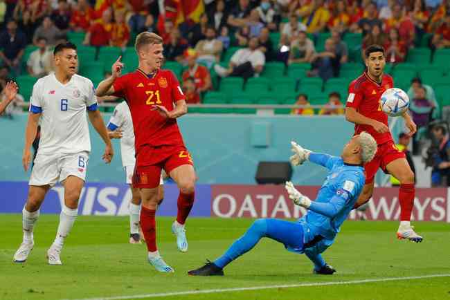 Espanha aplica 7 a 0 na Costa Rica na estreia na Copa do Mundo - Copa -  Correio de Gravataí