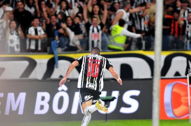 Fotos do jogo entre Atltico-MG e Internacional