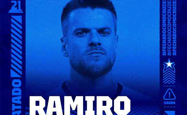 Ramiro assinou contrato com o Cruzeiro at dezembro de 2024