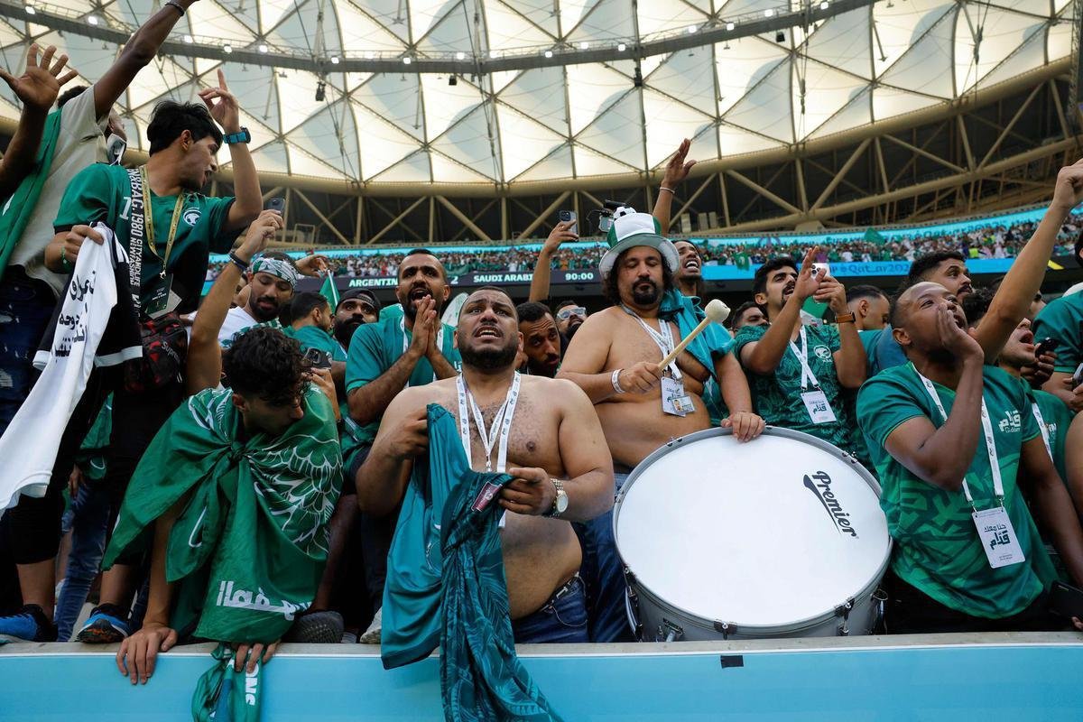 Arbia Saudita venceu a Argentina por 2 a 1, de virada, na estreia na Copa do Mundo no Catar