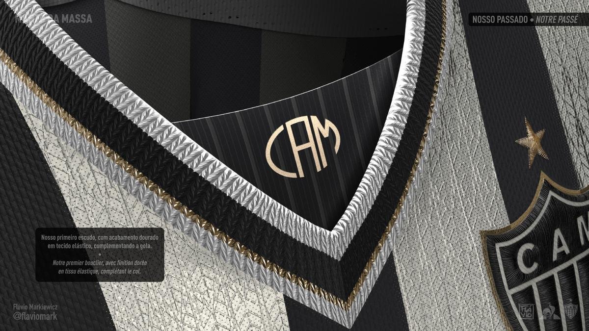 Camisa desenhada por Flvio Markiewicz ganhou o concurso 'Manto da Massa'