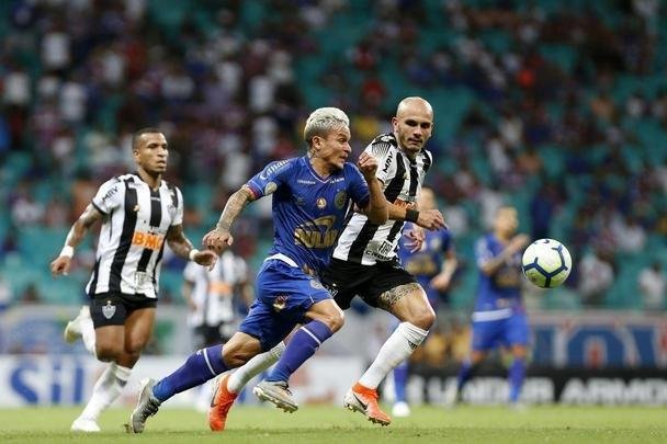 Veja fotos do jogo Bahia x Atlético