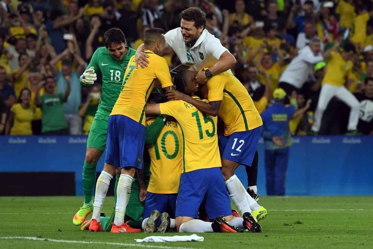 Brasil vence a Alemanha e conquista o ouro indito