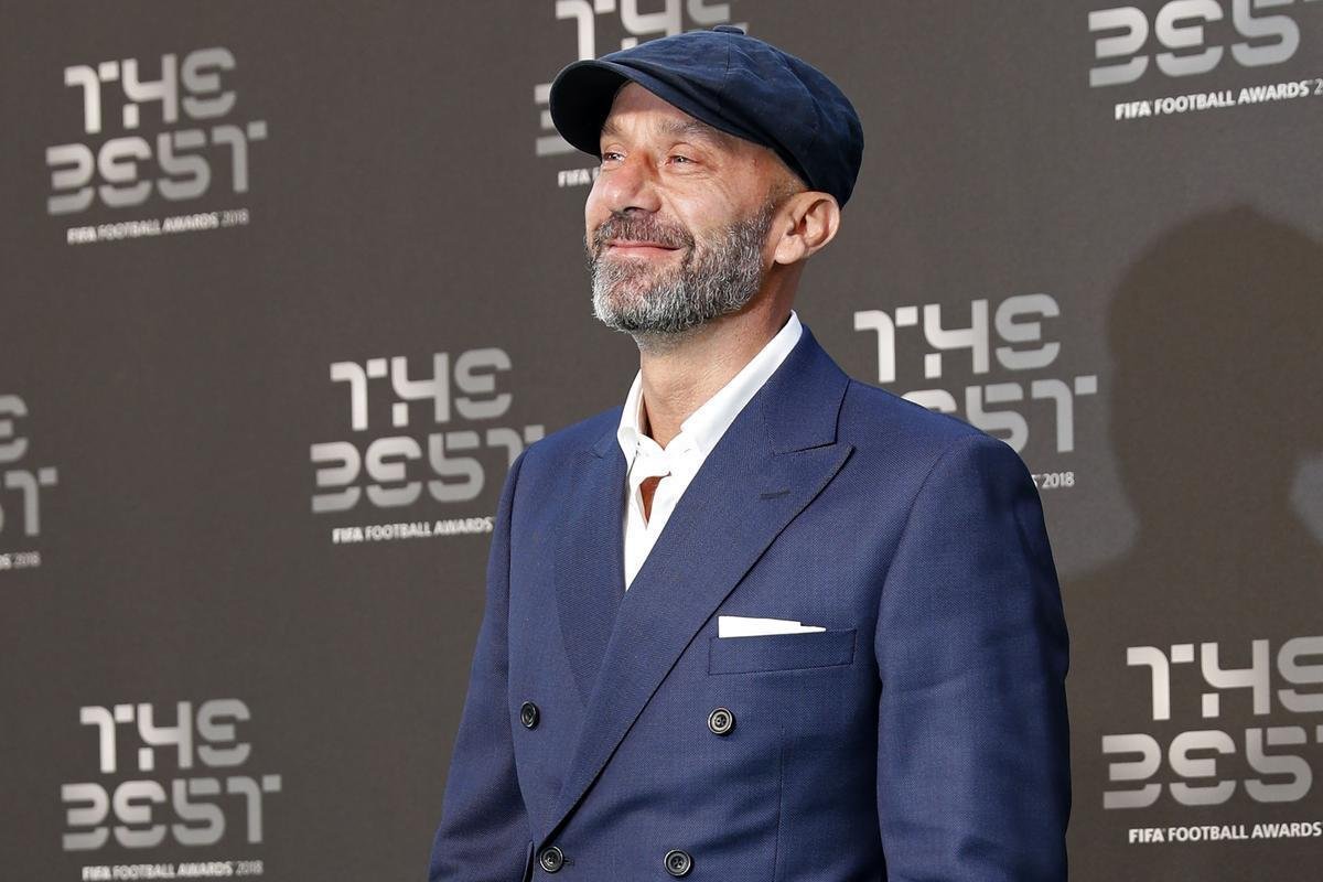 O ex-jogador italiano Gianluca Vialli 