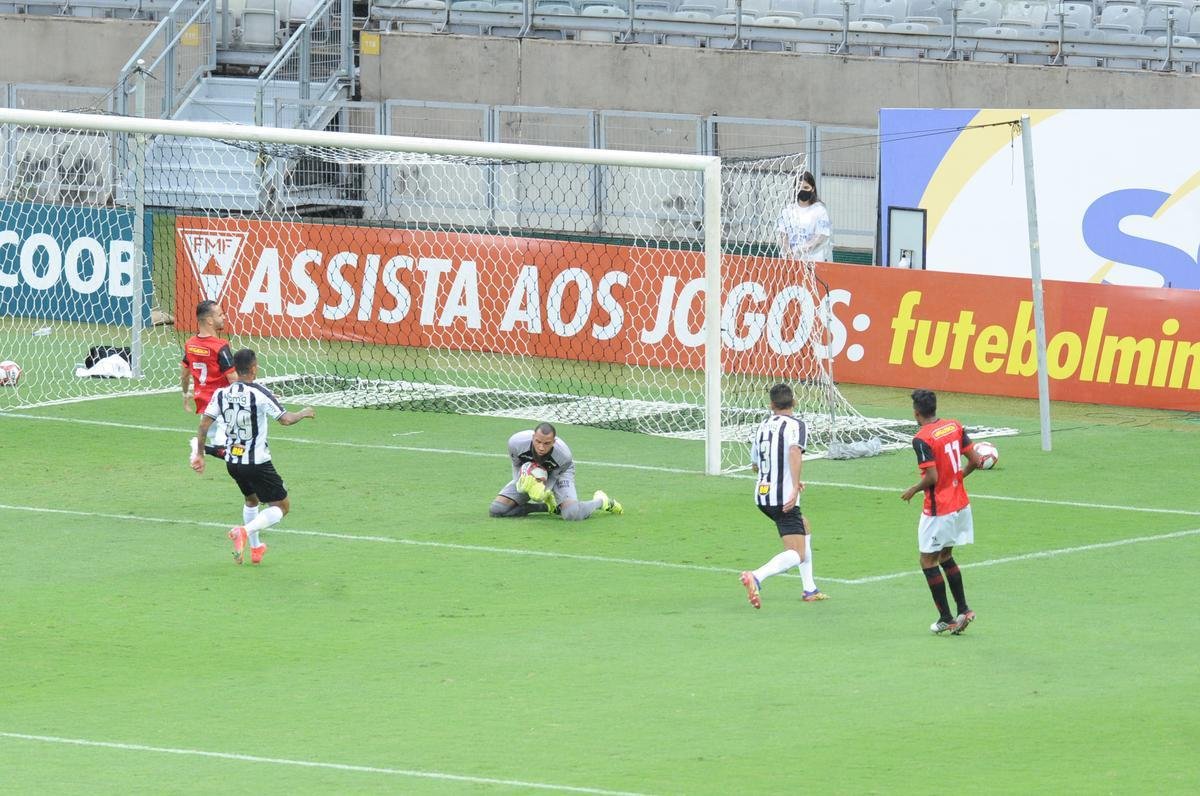 Fotos do jogo entre Atltico e Pouso Alegre, no Mineiro, em Belo Horizonte, pela oitava rodada do Campeonato Mineiro de 2021