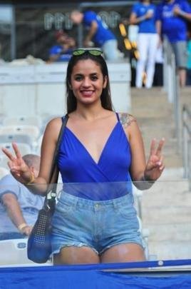 Fotos da torcida do Cruzeiro no clássico contra o Atlético, no Mineirão, pela 32ª rodada do Campeonato Brasileiro 2019