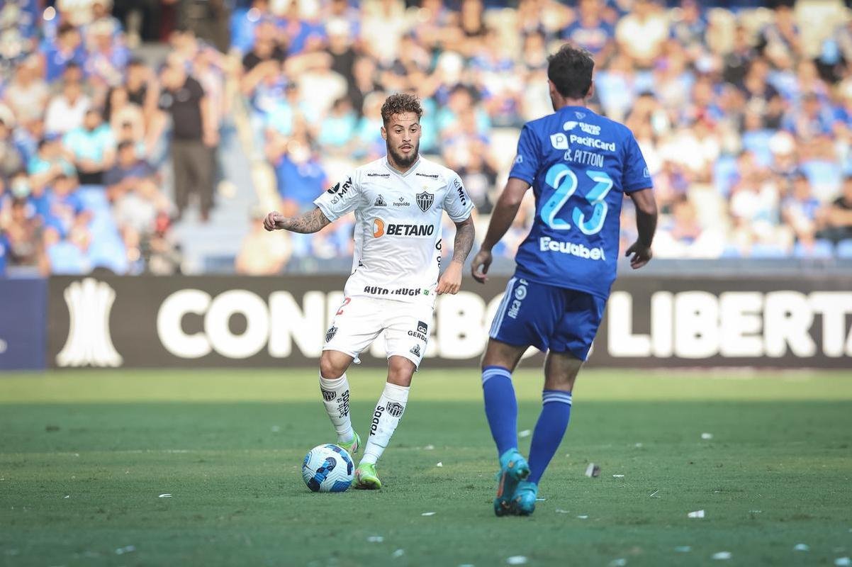 Fotos do jogo de ida das oitavas de final da Copa Libertadores, entre Emelec e Atltico, no estdio George Capwell, em Guayaquil, no Equador