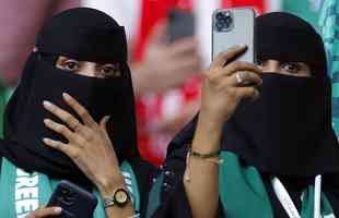 Polnia x Arbia Saudita: fotos da torcida no jogo da Copa do Mundo