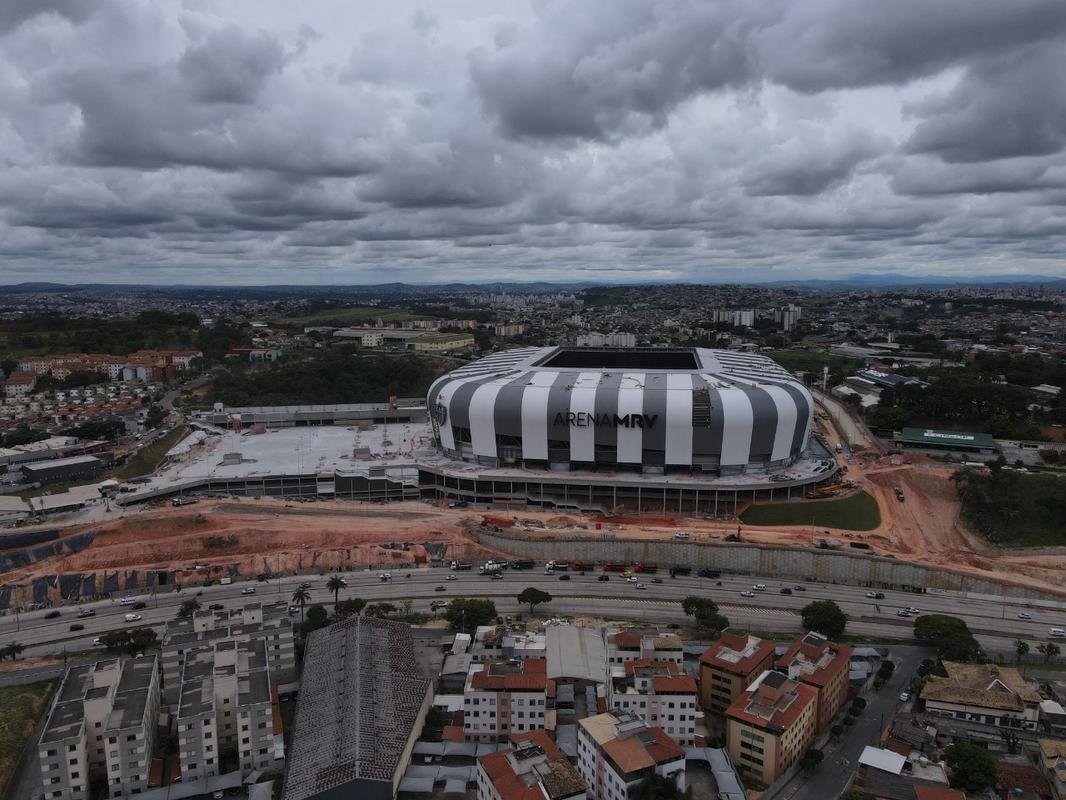 Fotos atualizadas da Arena MRV (1/12)