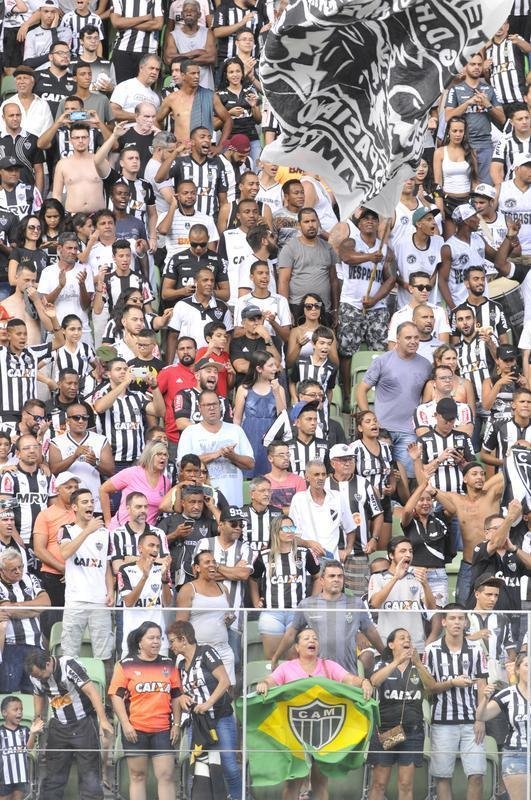 Fotos da torcida do Atltico na partida contra o Boa Esporte