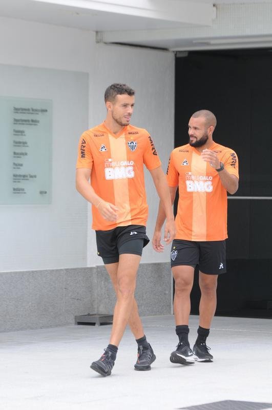 Fotos do Atltico nesta quinta-feira, na Cidade do Galo