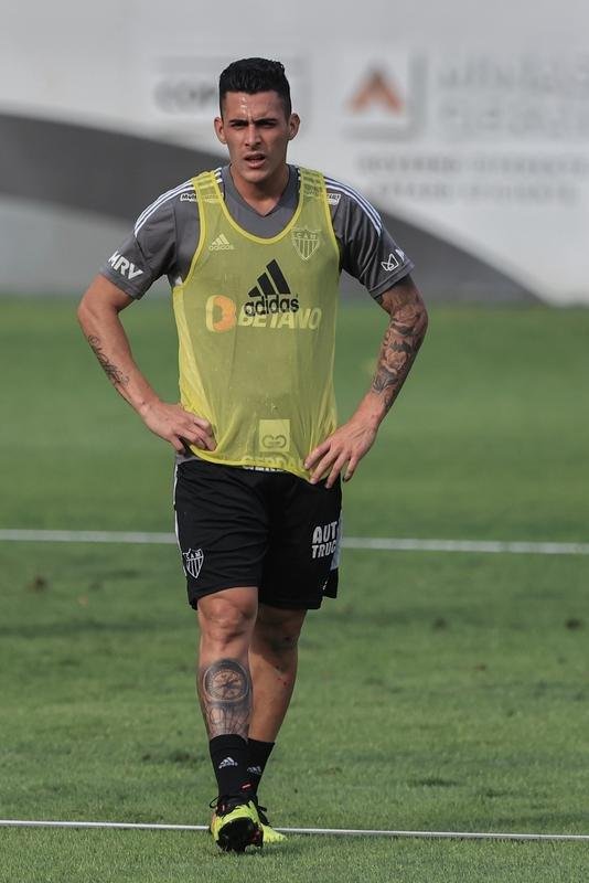 Fotos do treino do Atltico na Cidade do Galo