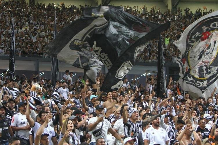 Fotos da torcida do Atltico no Mineiro durante a partida contra o Juventude pela 34 rodada do Campeonato Brasileiro