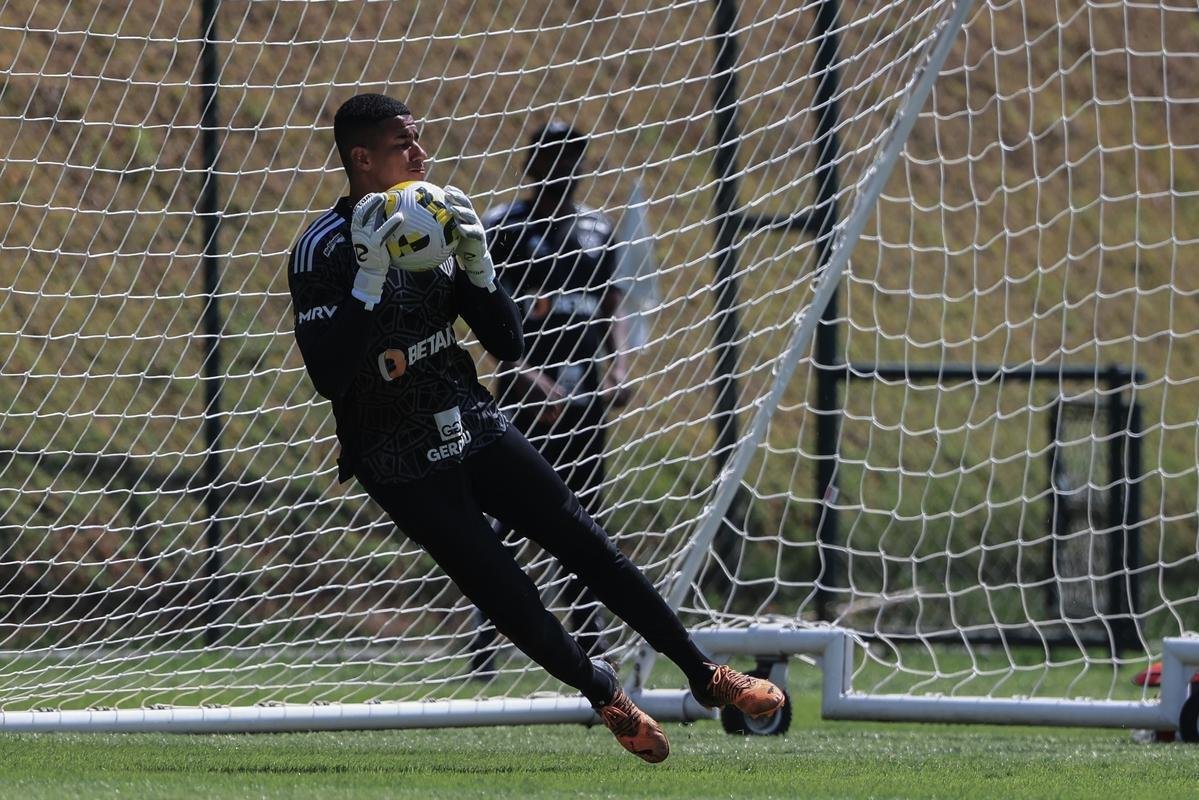 Imagens do treino do Atltico (8/9)