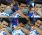 Conhea o pai que chorou com o filho no colo e emocionou a torcida do Cruzeiro em classificao na Copa do Brasil