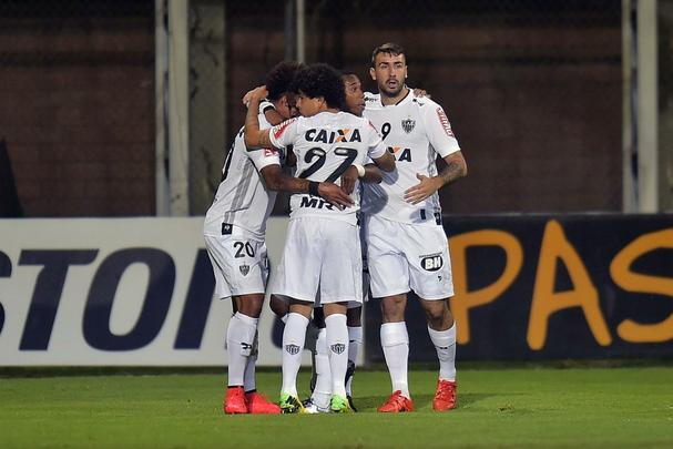Independiente del Valle x Atlético, jogo disputado em Sangolquí, no Equador, pela Copa Libertadores