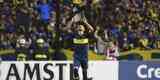 Zárate comemora gol do Boca Juniors sobre o Cruzeiro no primeiro tempo 