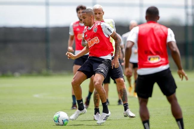 Veja fotos do treino do Atl�tico