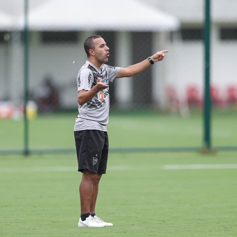 Treino do Atltico nesta tera-feira, 9 de maro de 2021