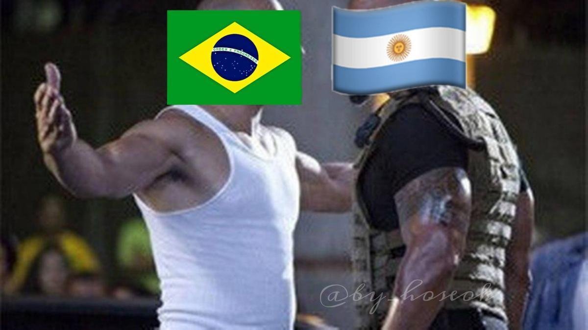 Veja os memes da vitria do Brasil sobre a Argentina