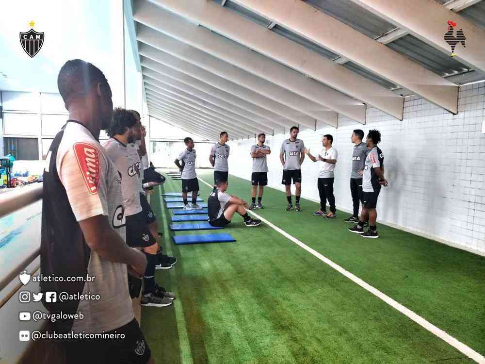 Jogadores do Atltico treinaram no CT do Brasiliense