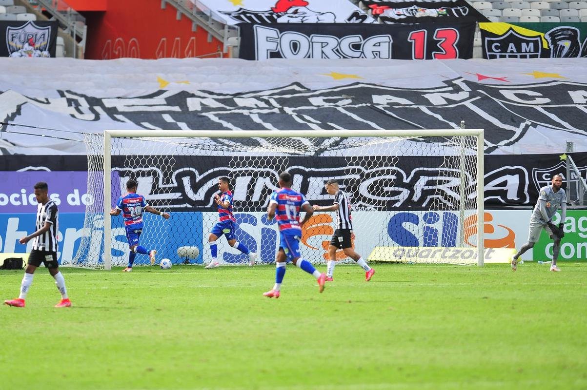 Fotos do jogo entre Atltico e Fortaleza, no Mineiro, pela primeira rodada do Campeonato Brasileiro de 2021