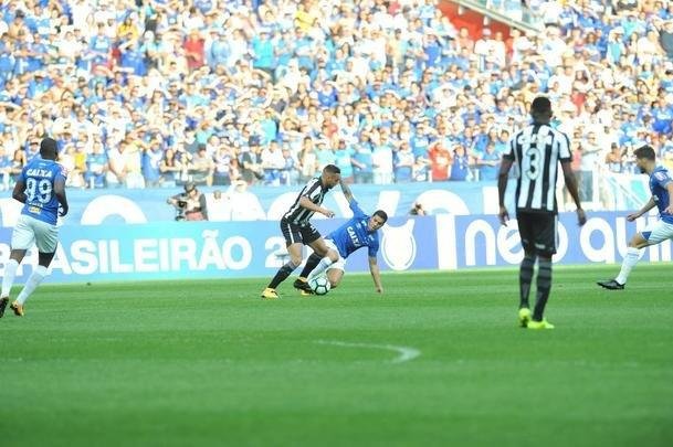 Imagens do jogo entre Cruzeiro e Botafogo, pela 19 rodada do Brasileiro, no Mineiro