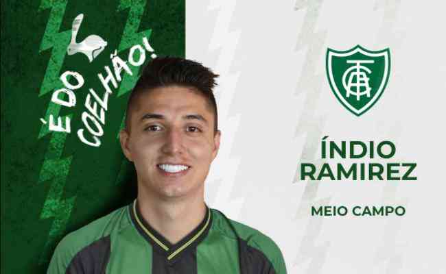 Índio Ramírez, de 24 anos, é o novo reforço do América para a Libertadores