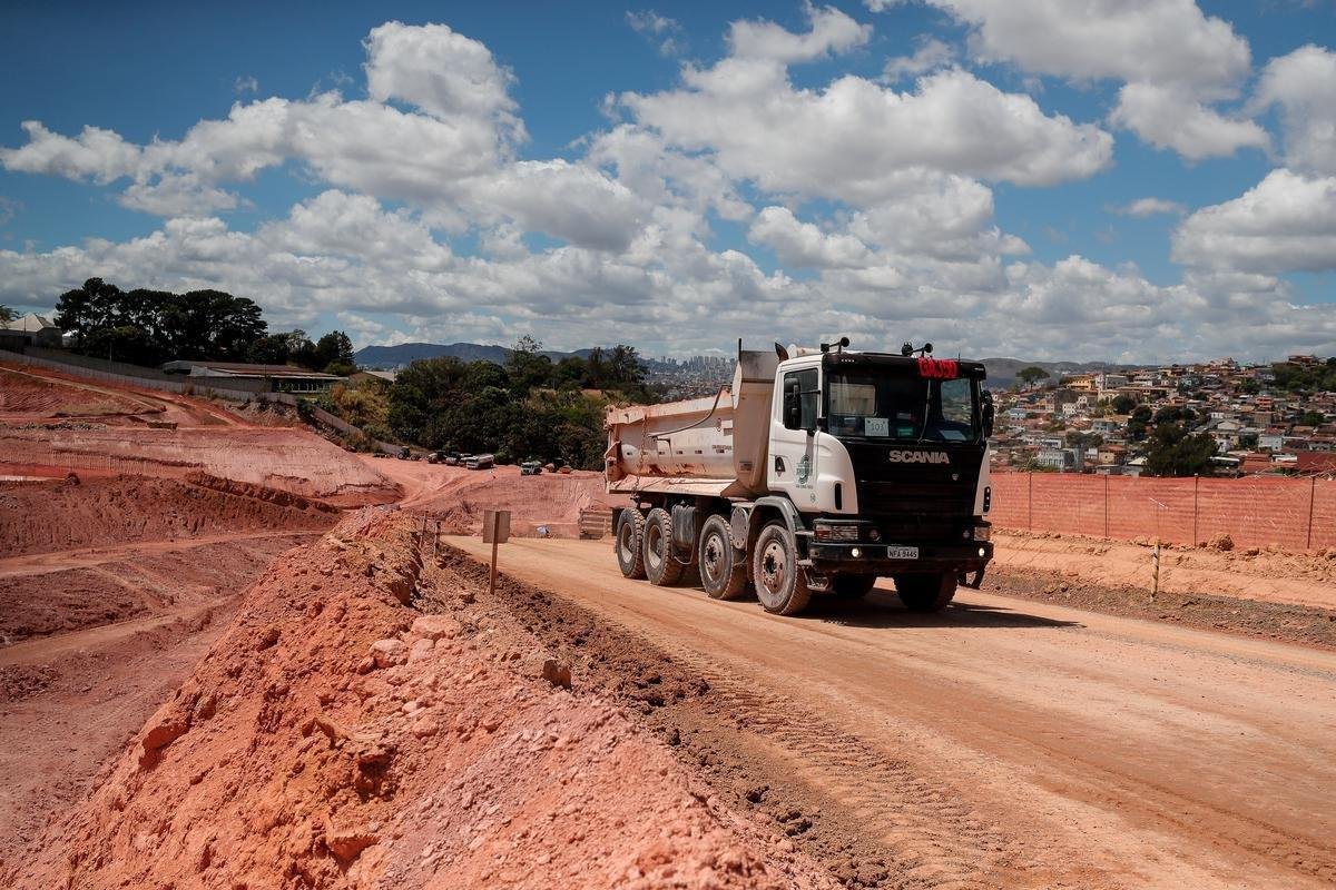 Atlético divulgou novas fotos das obras da Arena MRV