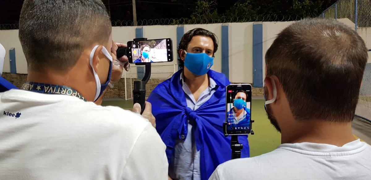 Sérgio Santos Rodrigues foi eleito presidente do Cruzeiro para o mandato de sete meses até o fim de 2020