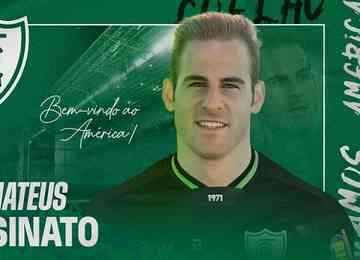 Mateus Pasinato já havia assinado pré-contrato com o América e chegaria em julho; porém, o Coelho acertou com o Moreirense a vinda antecipada do goleiro