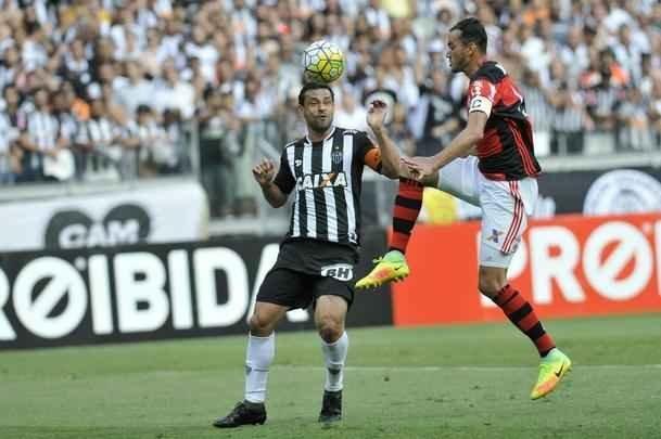 Fotos do jogo entre Atltico e Flamengo no Mineiro