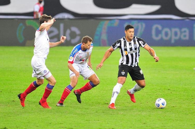 Imagens do confronto entre Atltico e Bahia, vlido pelas oitavas de final da Copa do Brasil 2021